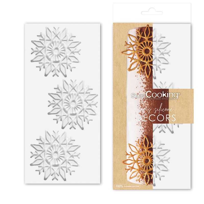 Tapis de décoration pour bûche de Noël