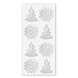 Tapis en silicone pour tuiles en flocons et sapins