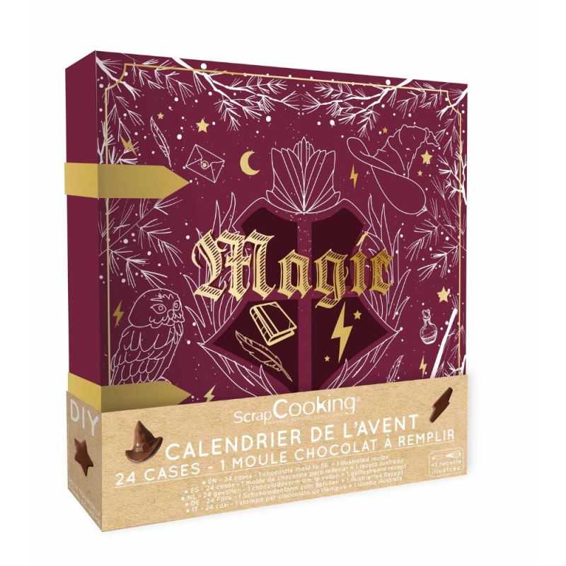 calendrier de Noël pour chocolats à remplir