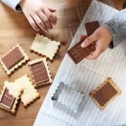 Emporte pièce pour gâteaux sablés au chocolat