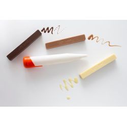 Coffret crayon à chocolat + 3 cartouches Panda Color® - Kit