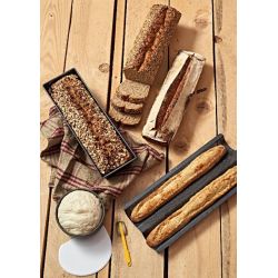 Plaque à baguettes De Buyer - Moule à pain