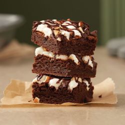 Moules à brownie antiadhésives en acier au carbone avec 18 pré-cordes, moule  à gâteau au chocolat, moule à pâtisserie carré